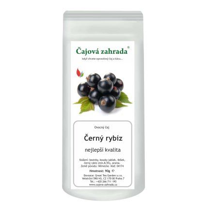 Černý rybíz – ovocný sypaný čaj (Varianta ovocný čaj 90g)