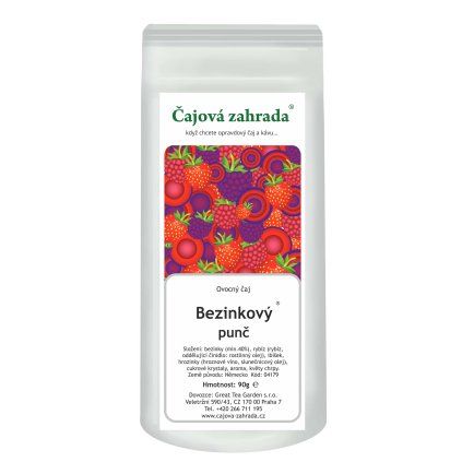 Bezinkový punč ® – ovocný sypaný čaj (Varianta ovocný čaj 90g)