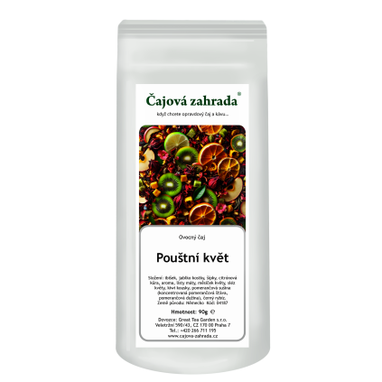 Pouštní květ – ovocný sypaný čaj bez kofeinu (Varianta ovocný čaj 500g)