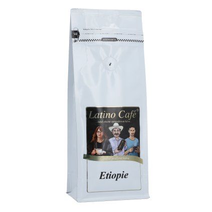 Káva Etiopie – čerstvě pražená 100% arabica (Varianta mletá 500g)