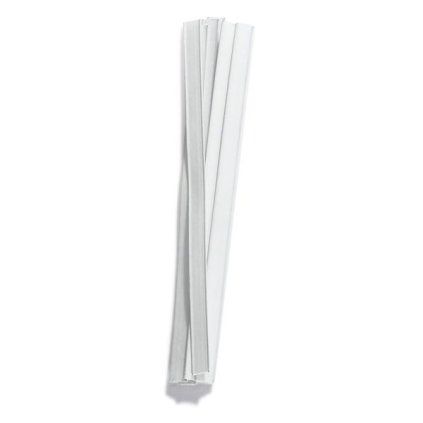 Uzavírací bílá spona na sáček 15 cm (Varianta sponka 1000ks)
