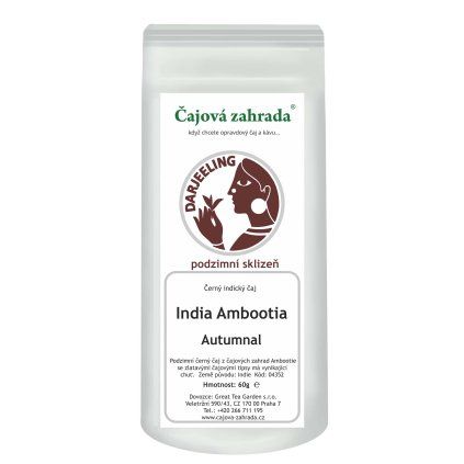 India Darjeeling Ambootia Autumnal – černý čaj (Varianta černý čaj 500g)