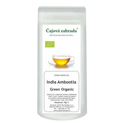 India Darjeeling Ambootia Green Organic – zelený čaj (Varianta zelený čaj 500g)