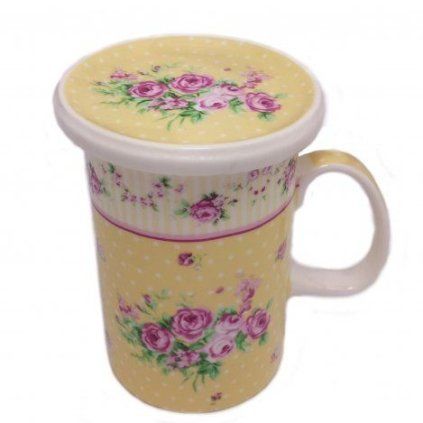 bylinkovy hrnek s filtrem romantic yellow 76179b79