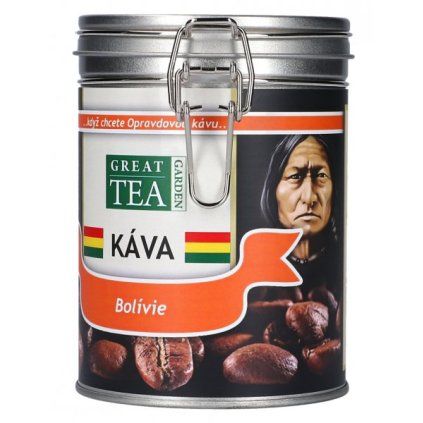 Káva Bolívie v dóze – 100% arabica Latino Café (Varianta zrnková 200g)