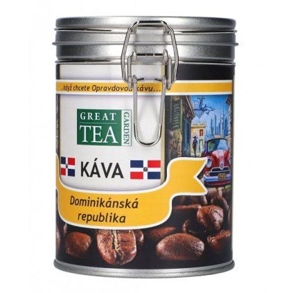 Káva Dominikánská republika v dóze – 100% Arabica Latino Café (Varianta zrnková 200g)