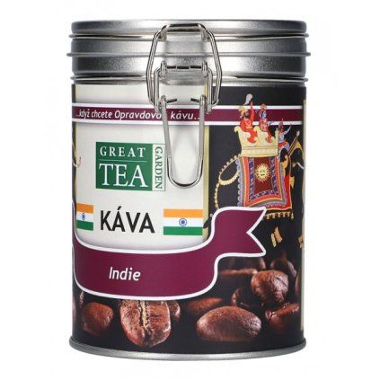 Káva India Planta v dóze – 100% Arabica (Varianta mletá 200g)