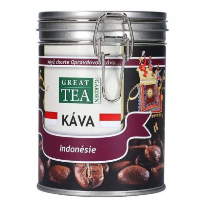Káva Indonésie v dóze – 100% arabica Latino Café (Varianta zrnková 200g)