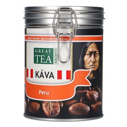 Káva Peru v dóze – 100% Arabica Latino Café (Varianta zrnková 200g)