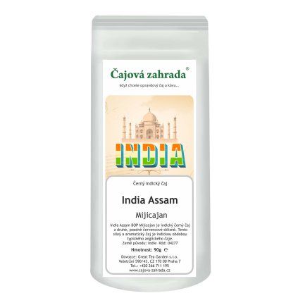 India Assam BOP Mijicajan – černý čaj (Varianta černý čaj 1000g)