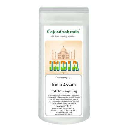 India Assam TGFOPI Keyhung – černý čaj z druhé sklizně (Varianta černý čaj 1000g)