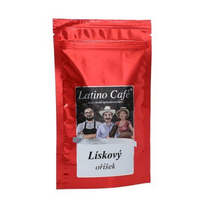 Káva Lískový oříšek – aromatizovaná zrnková Latino Café (Varianta zrnková 100g)
