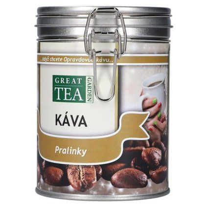 Vánoční káva Pralinky v dóze – aromatizovaná směs (Varianta mletá 200g)