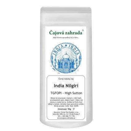 India Nilgiri TGFOPI High Grown Sutton – černý čaj (Varianta černý čaj 500g)