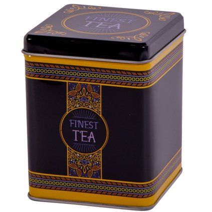 doza finest tea 100 g tmava hranata cajova doza 6ec17259