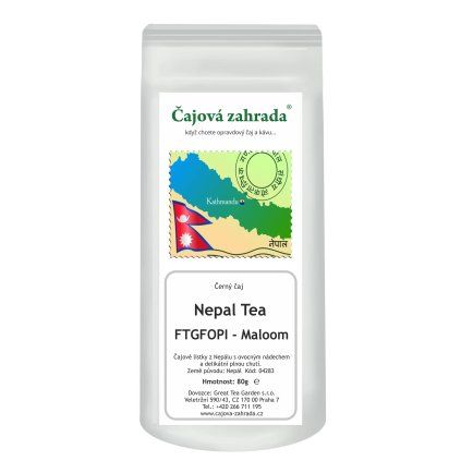 Nepál FTGFOPI Maloom – černý čaj (Varianta černý čaj 500g)