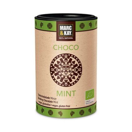 Choco Mint – horká čokoláda s mátou (42 % kakaa) (Varianta Chai Latte 25g)
