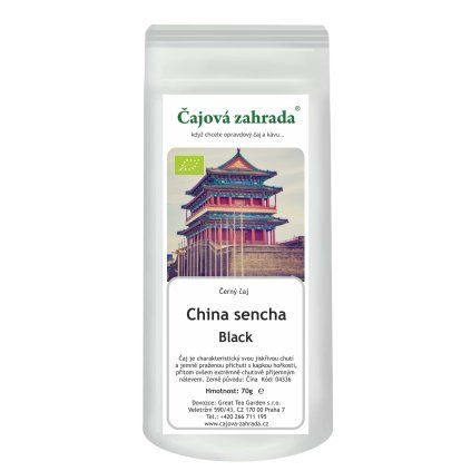 China Black Sencha – černý čaj ze Zhejiang (BIO) (Varianta černý čaj 70g)