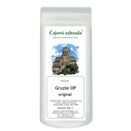 Gruzie OP – černý čaj (Varianta černý čaj 90g)