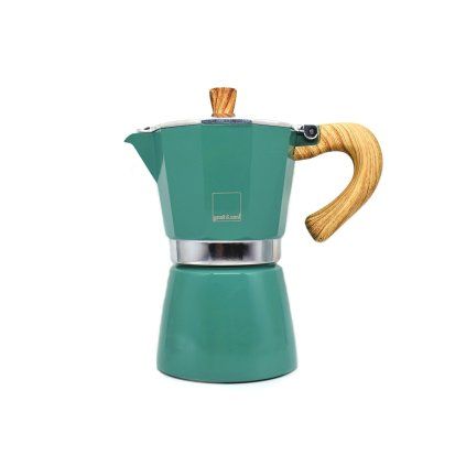 Moka konvice Venezia kouřově zelená