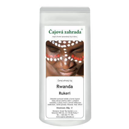 Rwanda Rukeri – černý čaj s medově kořeněným tónem (Varianta černý čaj 500g)