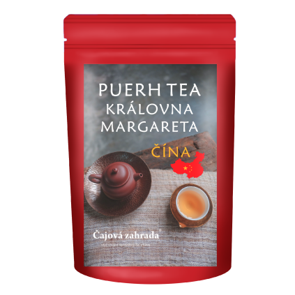 Puerh Tea Královna Margareta® – černý ochucený čaj (Varianta černý čaj 500g)