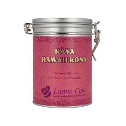 Káva Hawai Kona v luxusní dóze