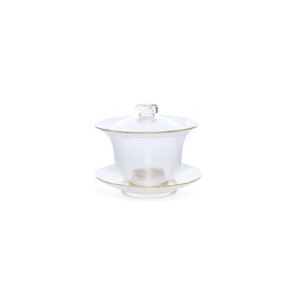 Souprava Gaiwan (Zhong) Aka skleněný 100ml