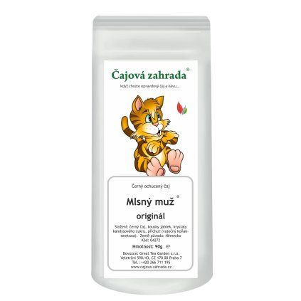 Mlsný muž ® – černý ochucený čaj (Varianta černý čaj 1000g)