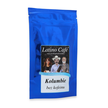 Káva Kolumbie bez kofeinu – 100% Arabica (Varianta mletá 500g)