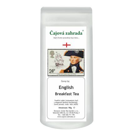 English Breakfast Tea – černý čaj k snídani (Varianta černý čaj 90g)