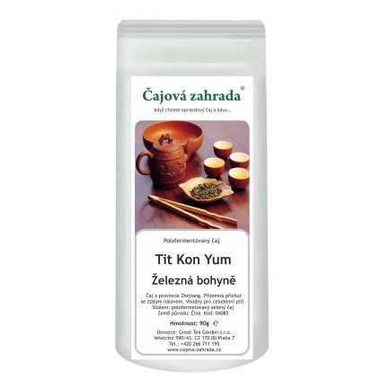 China Oolong Tit Kon Yum – jemný květový oolong (Varianta oolong čaj 90g)