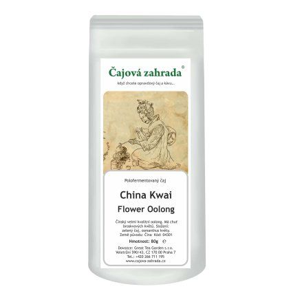 China Kwai Flower Oolong – čínský oolong s květy osmanthu (Varianta oolong čaj 1000g)