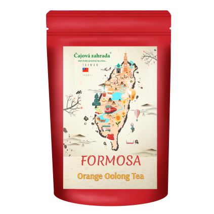 Formosa Orange Oolong — taiwanský oolong s pomerančem (Varianta oolong čaj 80g)