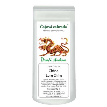 China Lung Ching – zelený čaj (Dračí studna) (Varianta zelený čaj 1000g)