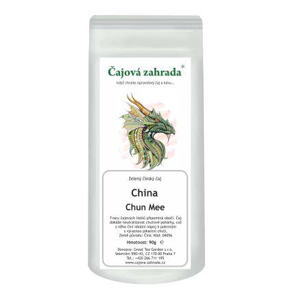 China Chun Mee – čínský zelený čaj (Varianta zelený čaj 500g)