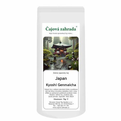 Japan Genmaicha Kyoshi – zelený čaj (Varianta zelený čaj 500g)