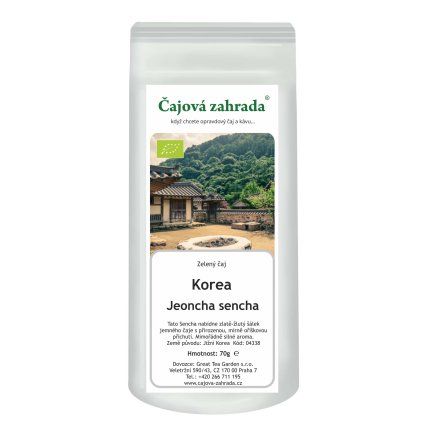 Korea Jeoncha Sencha – zelený čaj (Varianta zelený čaj 1000g)