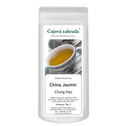 China Jasmin Chung Hao – jasmínový čaj (Varianta zelený čaj 500g)