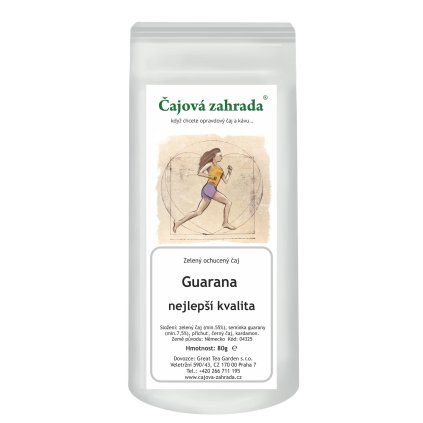 Guarana – zelený ochucený čaj s kardamomem (Varianta zelený čaj 500g)