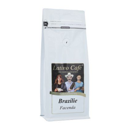 Káva Brazílie Facenda – čerstvě pražená 100% arabica (Varianta mletá 500g)