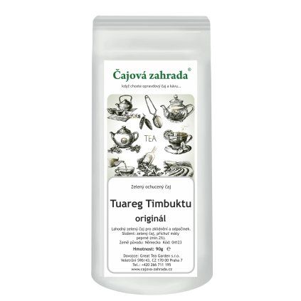 Tuareg Timbuktu – zelený čaj s mátou (Varianta zelený čaj 90g)