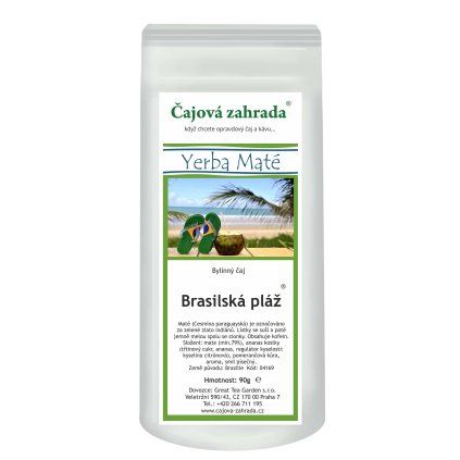 Mate Brasilská pláž® – tropicky laděný maté čaj (Varianta mate čaj 1000g)