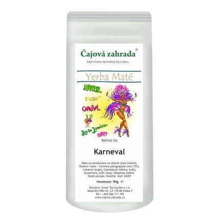 Mate Karneval – pražené yerba maté s kakaovým tónem (Varianta mate čaj 500g)
