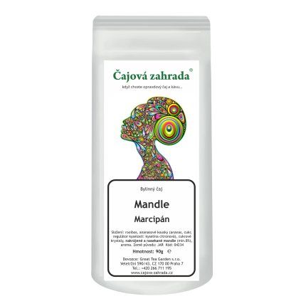 Rooibos Mandle & Marcipán – sypaný bylinný čaj (Varianta rooibos čaj 1000g)