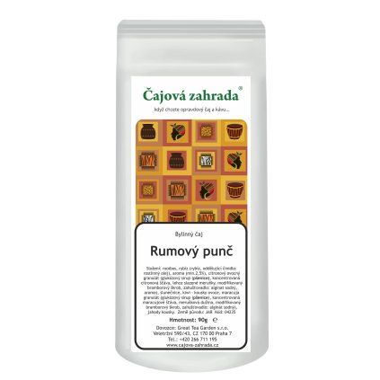 Rumový punč – ovocná směs na bázi rooibosu (Varianta rooibos čaj 1000g)