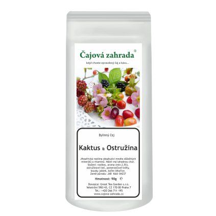 Rooibos Kaktus & Ostružina – sypaný bylinný čaj bez kofeinu (Varianta rooibos čaj 500g)