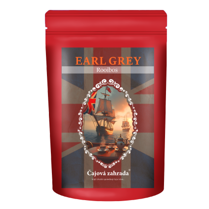 Rooibos Earl Grey – sypaný čaj bez kofeinu (Varianta rooibos čaj 1000g)