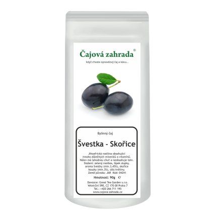 Švestka & Skořice – zelený rooibos s šípkem a slézem (Varianta rooibos čaj 1000g)