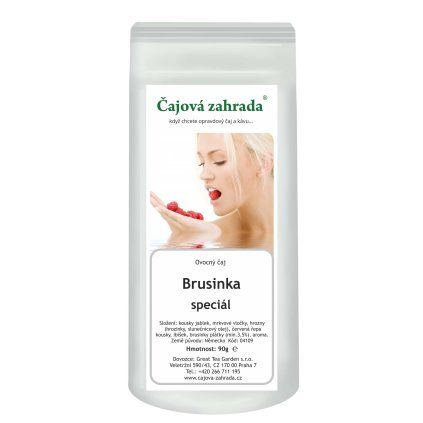 Brusinka speciál – ovocný sypaný čaj (Varianta ovocný čaj 1000g)